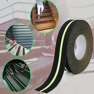 Fosforlu Kaydırmaz Bant 5CMX25M Yeşil Fosforlu Merdiven Bandı 50MM Fotolümenli