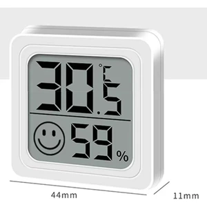 Mini Sıcaklık ve Nem Ölçer Bebek Odası Termometresi