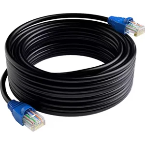 (80 Metre) Dış Ortam Cat6 Internet Kablosu High Speed 2 Kat Dış Mekan 23AWG Bakır Tel