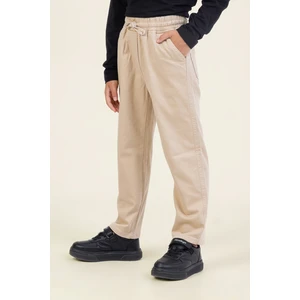 Erkek Çocuk Rahat Kesim Gabardin Pantolon