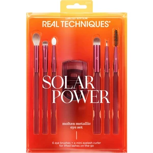 Real Techniques RT-0961 Solar Power Molten Limited Edition Metalik Göz Makyaj Fırça Seti