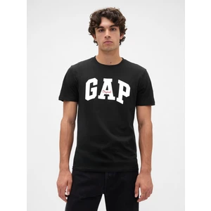 Erkek Siyah Everyday Soft Gap Logo T-Shirt