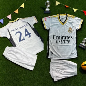 Bite Nose Arda Güler Real Madrid Yeni Sezonu Beyaz Şortlu Tişört Forma