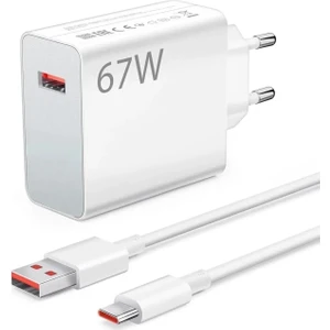 Type-C 67 Watt Turbo Hızlı Şarj Aleti Xiaomi,realme,oppo (67W Destekleyen Type-C Cihazlar)