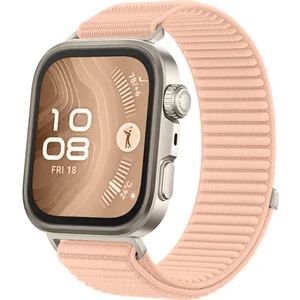 Huawei Watch Fit 4 / Watch Fit 4 Pro Uyumlu Spor Loop Kordon Hasır Örgü Kayış Cırt Cırtlı Velcro