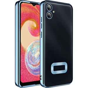 Samsung Galaxy A06 Kılıf Kamera Korumalı Logo Gösteren Şeffaf Kapak
