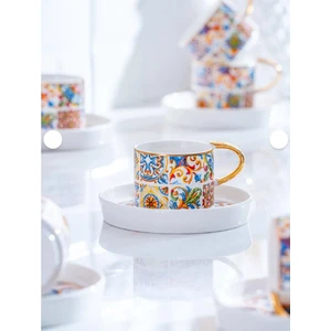 Ingrid 6 Kişilik Porselen Kahve Fincan Takımı 5991
