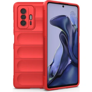 Xiaomi Mi 11T Pro Kılıf Elde Tutma Kolaylıkla Kaydırmaz Kenar Line Dizayn Optietnik Kapak