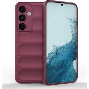 Samsung Galaxy S24 Kılıf Elde Tutma Kolaylıkla Kaydırmaz Kenar Line Dizayn Optietnik Kapak