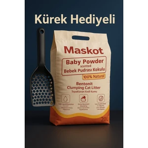 Kedi Kumu Pudra Kokulu 20 Lt Kürek Hediyeli