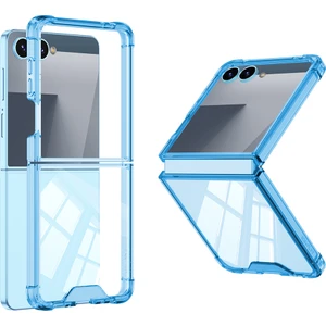 Galaxy Z Flip 7 Kılıf Full Camlı Kıpta Kapak