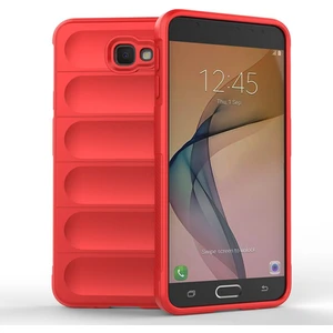 Samsung Galaxy J7 Prime Kılıf Elde Tutma Kolaylıkla Kaydırmaz Kenar Line Dizayn Optietnik Kapak