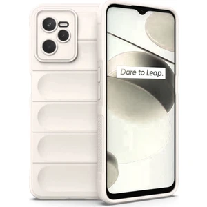 Realme C35 Kılıf Elde Tutma Kolaylıkla Kaydırmaz Kenar Line Dizayn Optietnik Kapak