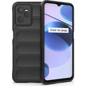 Realme C35 Kılıf Elde Tutma Kolaylıkla Kaydırmaz Kenar Line Dizayn Optietnik Kapak