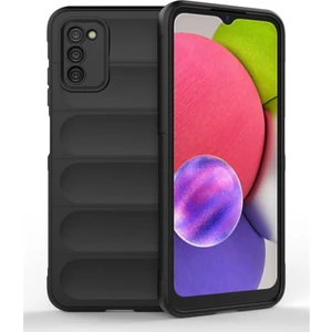 Samsung Galaxy A03S Kılıf Elde Tutma Kolaylıkla Kaydırmaz Kenar Line Dizayn Optietnik Kapak