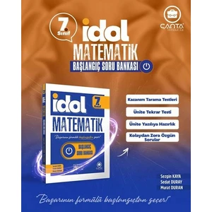 Çanta Yayınları Çanta 2025 7. Sınıf İdol Matematik Başlangıç Soru Bankası