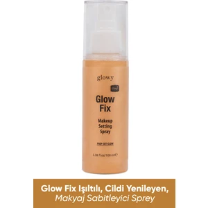 Glow Fix Işıltılı, Cildi Yenileyen, Makyaj Sabitleyici Sprey 100ml
