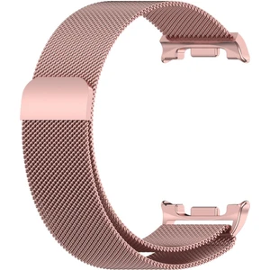 Samsung Galaxy Watch 8 Uyumlu 46 44 40MM Milanese Metal Hasır Mıknatıslı Kordon Paslanmaz Çelik
