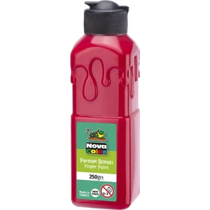 Kırmızı Parmak Boyası Nova Color 250 ml - Kolay Silinebilir
