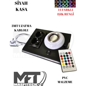 Dolap ve Tezgah Altı Bluetooth Müzik Çalar Prizmatik Venüs Kablolu (3 Metre)