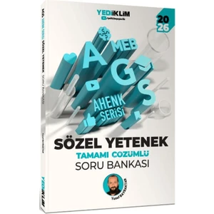 Yediiklim 2026 Meb Ags Ahenk Serisi Sözel Yetenek Tamamı Çözümlü Soru Bankası