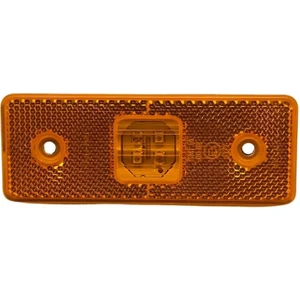 SABA 24V YAN SİNYAL LAMBASI DORSE SİDE MARKER (SOKETLİ) (2 LEDLİ) SARI (111*42 MM)