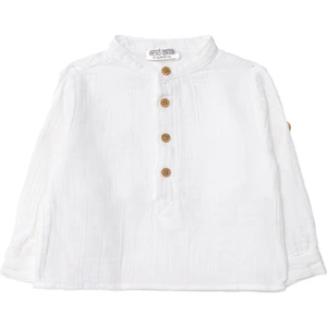 Hellobaby Erkek Bebek Gömlek Hakim Yaka Uzun Kol