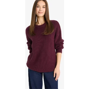 Regular Fit Bisiklet Yaka Selanik Kumaş Basic Düz Triko Kazak H6905AZ25WN