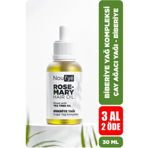 Biberiye Yağı Kompleksi Çay Ağacı Yağı 30 ml