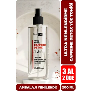 Caffeine Detox Etkili Kuru ve Hassas Ciltlere Özel Yüz Toniği 200 ml