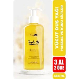 Lavanta & Argan & Ozone Triple Oil Hassas Ciltlere Özel Duş Yağı 400 ml