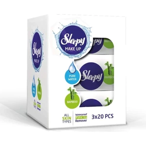 Makyaj Temizleme Mendili Bamboo 3X20 Adet