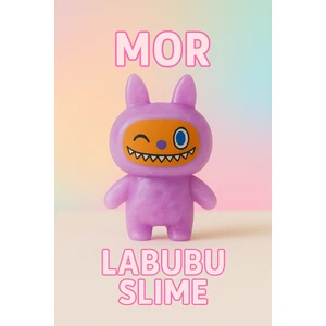 Labubu Hazır Slime Ele Yapışmaz Hazır 1 Adet Labubu Slaym Renkli, Yapışmaz, Eğlenceli Slime Oyunu