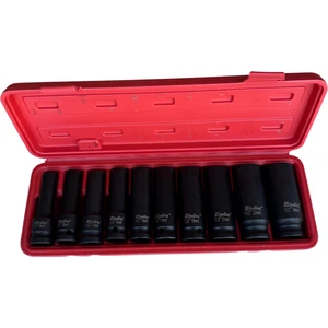 1/2" Havalı Lokma Takımı 10-24 mm (10 Parça)