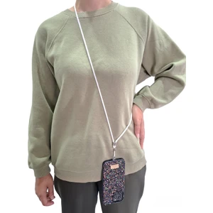 Tüm Kılıflara Uyumlu Çapraz Kullanıma Uygun Yükseklik Ayarlı Düz Renk Boyun Ipi Telefon Askısı 65CM