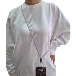 Tüm Kılıflara Uyumlu Çapraz Kullanıma Uygun Yükseklik Ayarlı Düz Renk Boyun Ipi Telefon Askısı 65CM