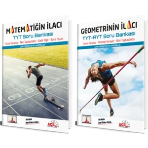 Acil Yayınları Tyt Matematiğin Ilacı ve Geometrinin Ilacı Soru Bankası Seti 2 Kitap