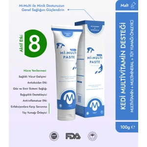 Kedi Multivitamin Malt Macunu 100 GR Mi-Multi Paste