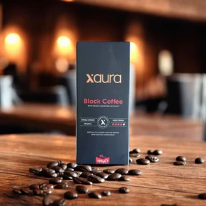 Xaura Black Coffee With Reishi Ganoderma - Arabica Çekirdekli Özel Seri - 30 x 3.5g