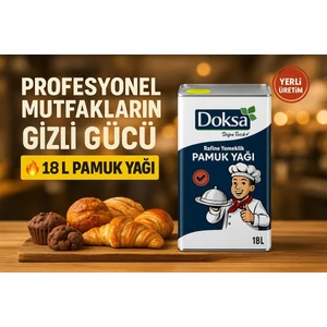 "profesyonel Mutfakların Gizli Gücü – 18L Pamuk Yağı ile Lezzeti Zirveye Taşıyın!"