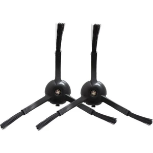 Roborock Q8 Max, q8 Max Plus Uyumlu Yan Fırça Yedek Parça Seti- Siyah 2 Adet