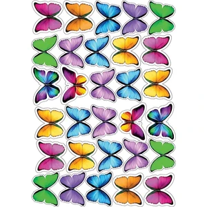 Deniz Parti Kelebek Yenilebilir Cupcake ve Pasta Resim Baskı