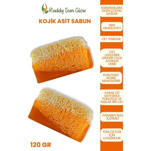 Kabak Lifli Kojik Kojic Asit Sabun El Yapımı Doğal 120 gr