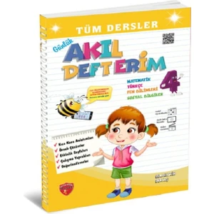 4.sınıf Günlük Akıl Defterim Tüm Dersler