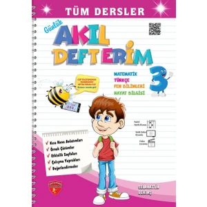3.sınıf Günlük Akıl Defterim Tüm Dersler