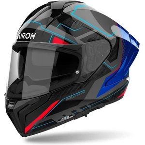 Aıroh Matryx Rocket Blue Red Gloss Kask