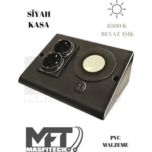 Dolap & Tezgah Altı Prizli Aydınlatma 3 Watt (6500 k Beyaz ışık)