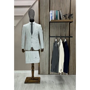 Takım Elbise Keten Jogger Pantolon -Çeket Esnek Yeni Model Yeni Trend Spor Takım