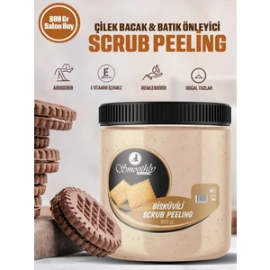 Bisküvi Aromalı El Ayak ve Vücut Peelingi 800 g Unisex Epilasyon Sonrası Canlandırıcı Bakım