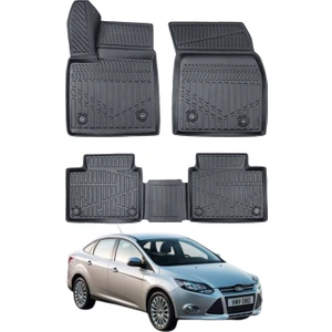 Ford Focus 3 2011-2014 Uyumlu Araca Özel Lüx 4d Paspas